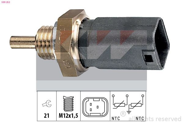 KW Sensor, coolant temperature Article number: 530 252 cheaply