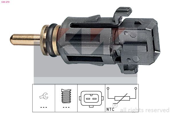 KW Sensor, coolant temperature Article number: 530 279 cheaply