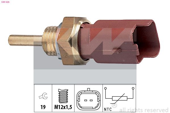 KW Sensor, coolant temperature Article number: 530 326 cheaply