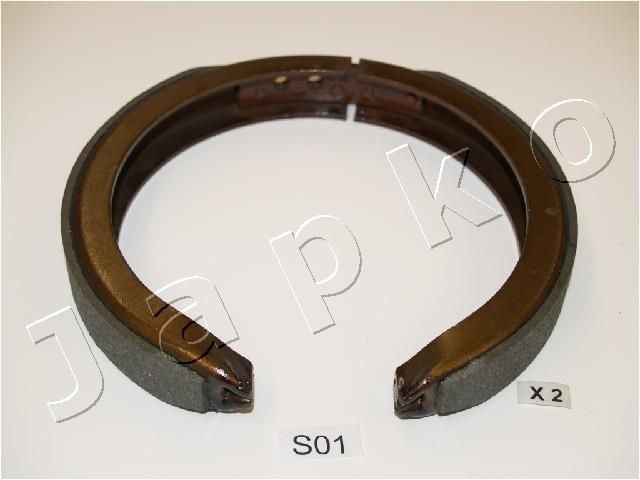 JAPKO Handbrake shoes Article number: 55S01 cheaply