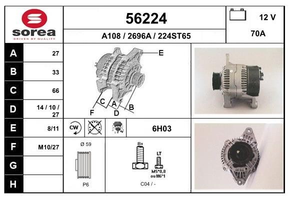 EAI Generaator Artikli number: 56224 soodsalt