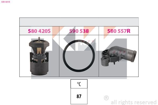 KW Thermostat Article number: 580 561K cheaply