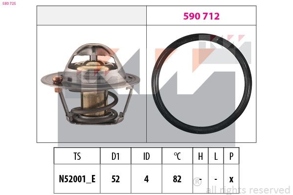 KW Thermostat Article number: 580 725 cheaply