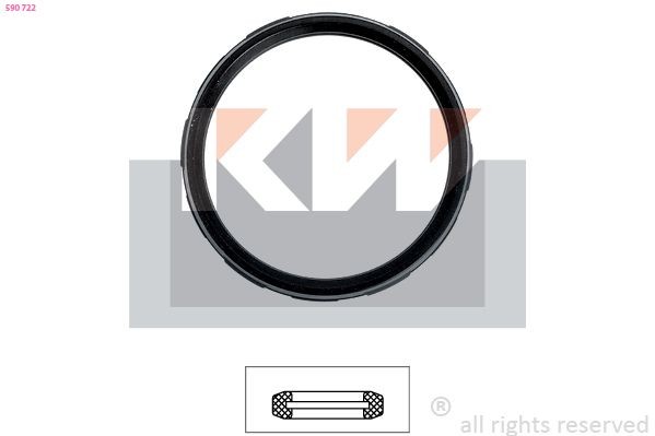KW Gasket, thermostat Article number: 590 722 cheaply