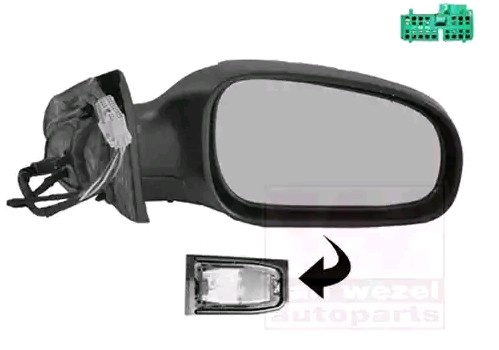 VAN WEZEL Wing mirror Article number: 5960808 cheaply