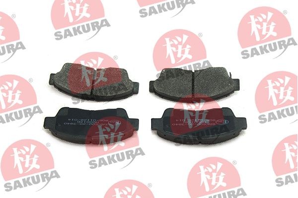 SAKURA Brake pad set Article number: 600-20-3840 cheaply