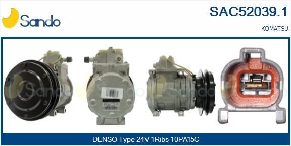 SANDO Starter motor Article number: 6010787.1 cheaply