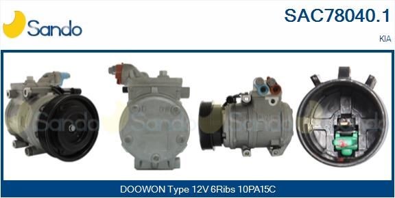 SANDO Starter motor Article number: 6035181.0 cheaply