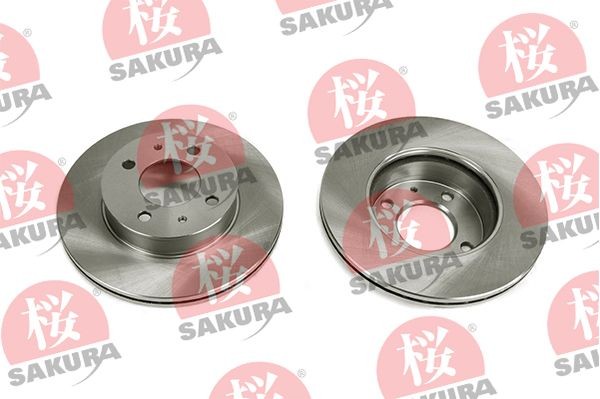 SAKURA Brake disc Article number: 604-05-4680 cheaply