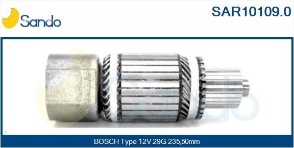 SANDO Starter motor Article number: 6040386.0 cheaply