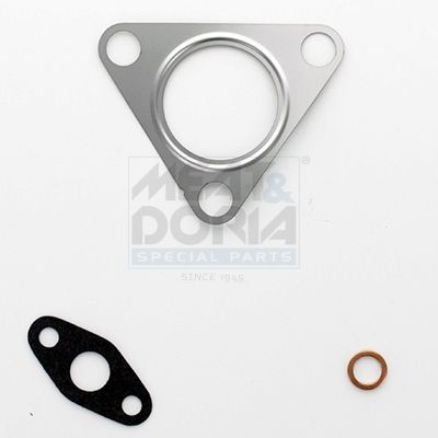 MEAT & DORIA 60736 Mounting Kit, charger CORSA 1.7 CDTI (F08, F68) 100 PS Diesel 2009
