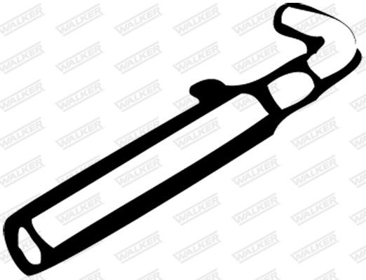 WALKER Rear silencer Article number: 04586 cheaply