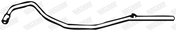 WALKER Exhaust Pipe Article number: 04745 cheaply