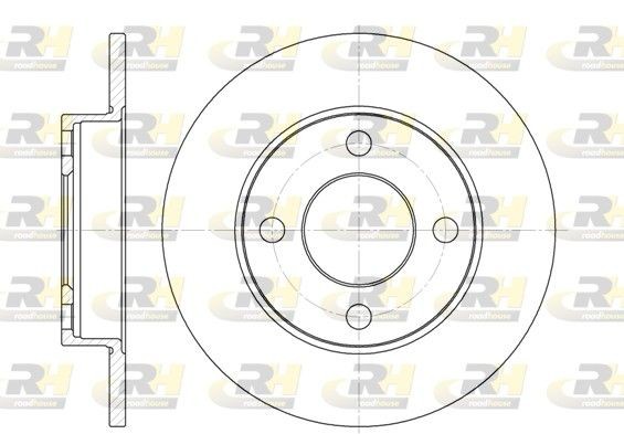 ROADHOUSE Brake disc Article number: 6120.00 cheaply