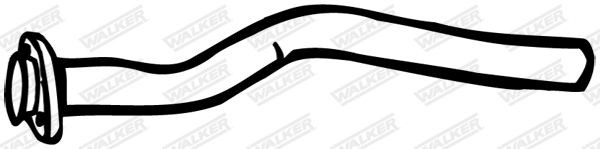 WALKER Exhaust Pipe Article number: 08870 cheaply