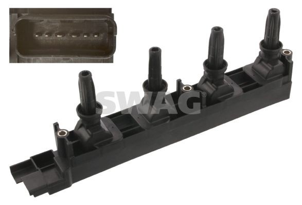 SWAG Ignition coil Article number: 62 93 6601 cheaply