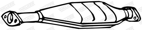 WALKER Catalytic converter Article number: 19785 cheaply