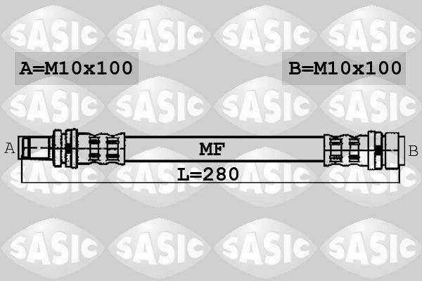 SASIC Brake hose Article number: 6606214 cheaply