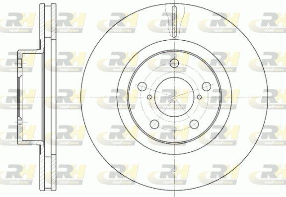 ROADHOUSE Brake disc Article number: 6715.10 cheaply