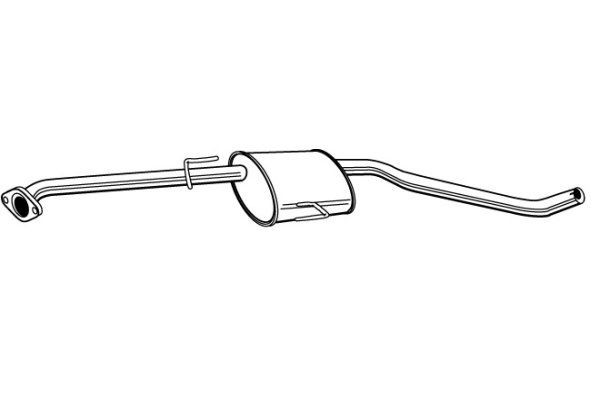 VEGAZ Middle silencer Article number: OS-366 cheaply