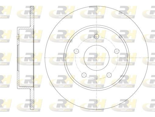 ROADHOUSE Brake disc Article number: 6820.00 cheaply
