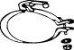 VEGAZ Holder, exhaust system Article number: OM-101 cheaply