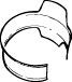 VEGAZ Holder, exhaust system Article number: OD-106 cheaply
