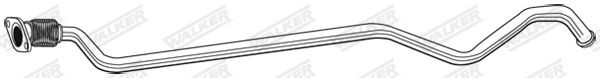 WALKER Mounting Kit, catalytic converter Article number: 87528 cheaply