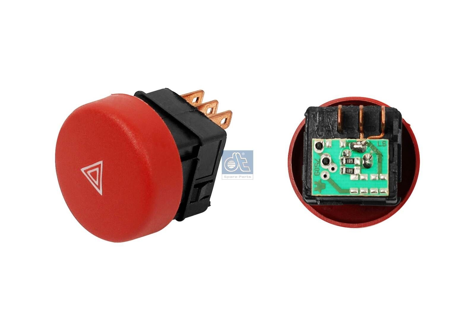 DT Spare Parts 7.78134 Hazard Light Switch Daily 2.8 35 S 11,35 C 11 106 PS Diesel 2009