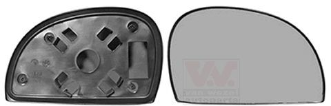 VAN WEZEL Mirror Glass, outside mirror Article number: 8225832 cheaply