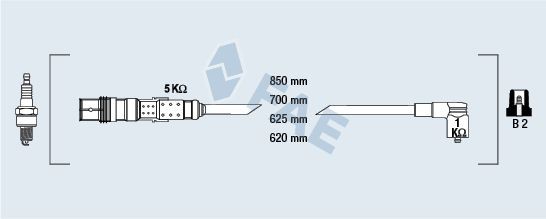 FAE Ignition Cable Kit Article number: 85681 cheaply