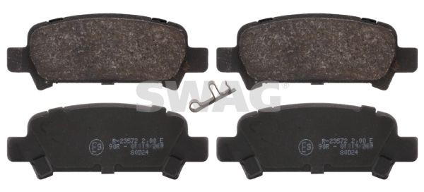 SWAG Brake pad set Article number: 87 91 6659 cheaply