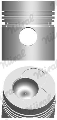 NÜRAL Piston Article number: 87-334600-00 cheaply