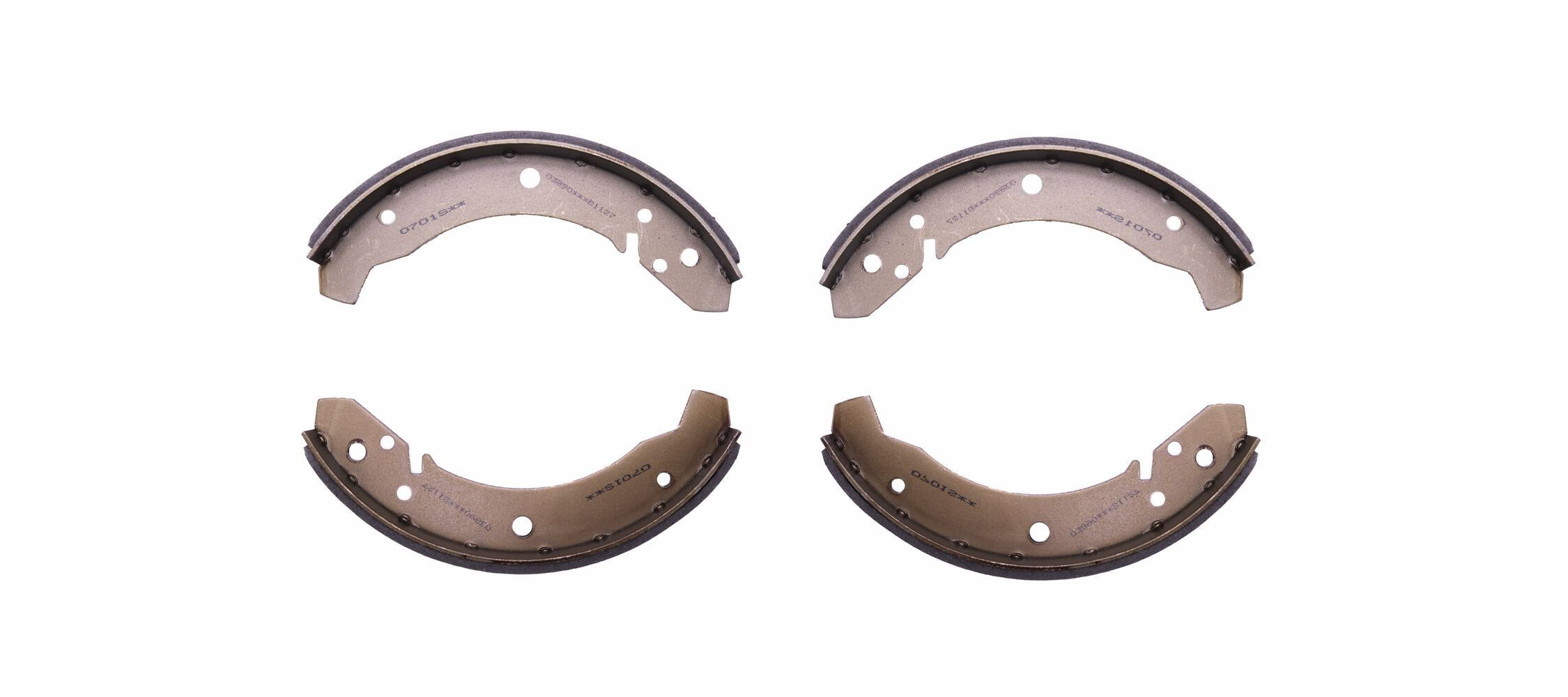 HELLA Brake Shoe Set Article number: 8DB 355 000-071 cheaply