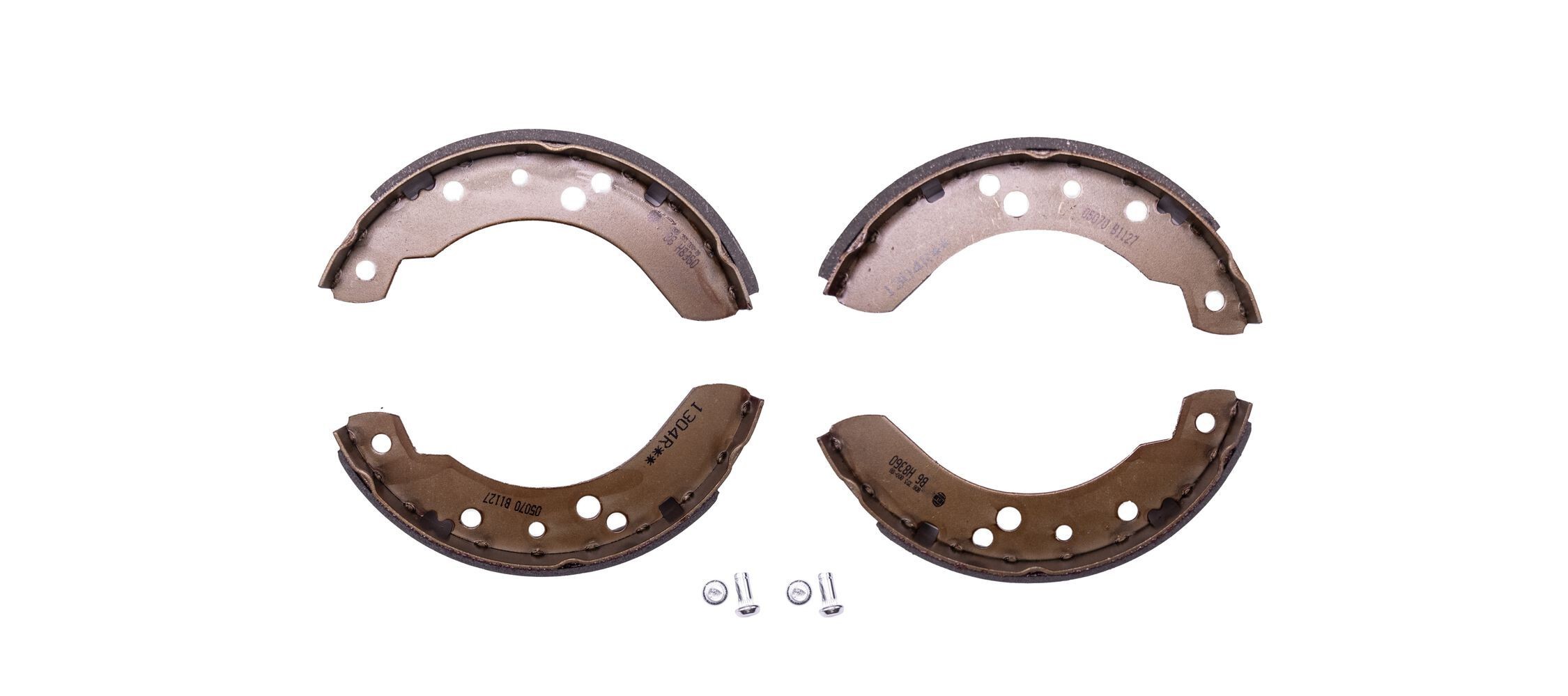 HELLA Brake Shoe Set Article number: 8DB 355 000-881 cheaply