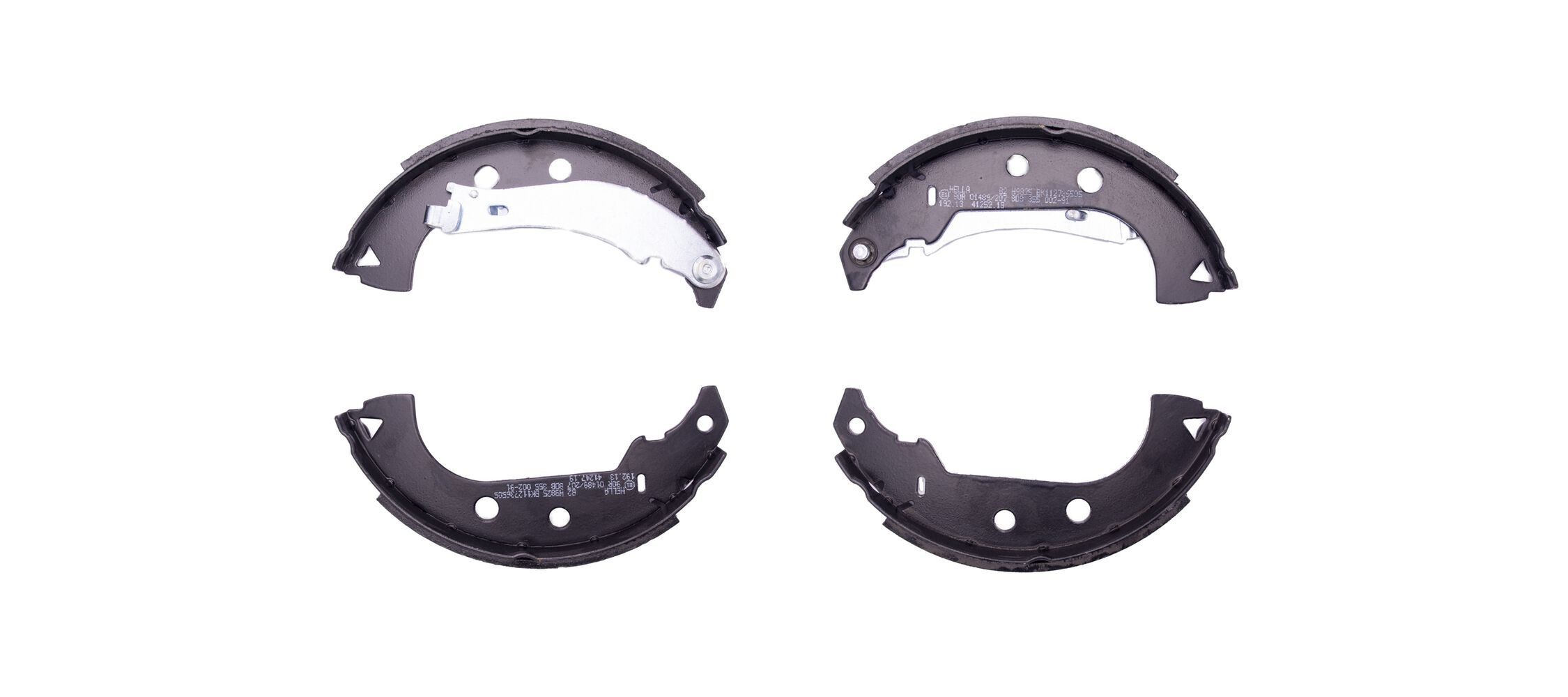 HELLA Brake Shoe Set Article number: 8DB 355 002-911 cheaply