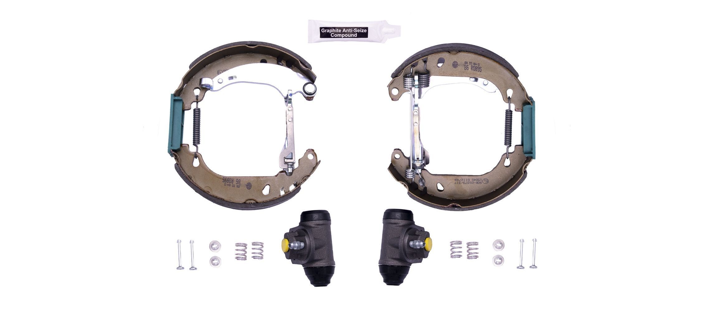 HELLA Brake Set, drum brakes Article number: 8DB 355 004-531 cheaply