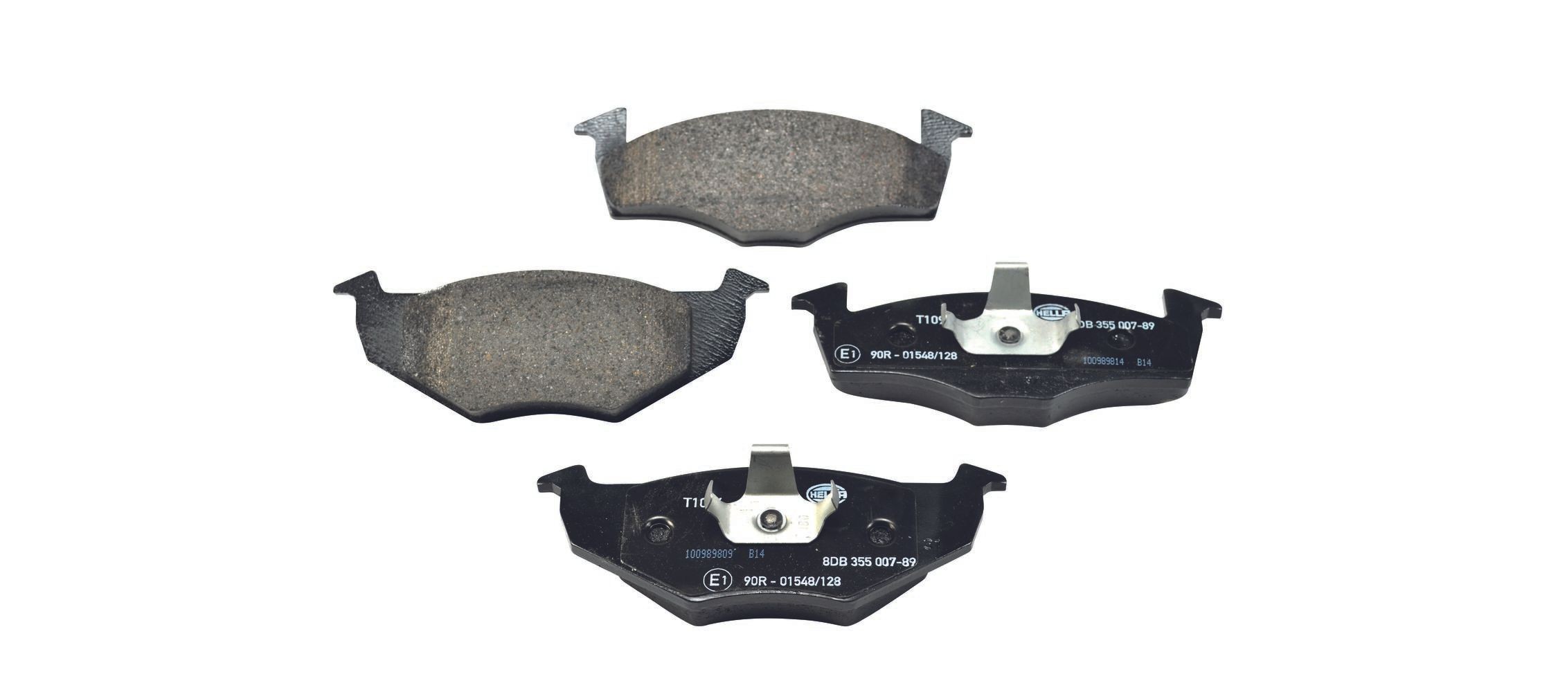 HELLA Brake pad set Article number: 8DB 355 007-891 cheaply