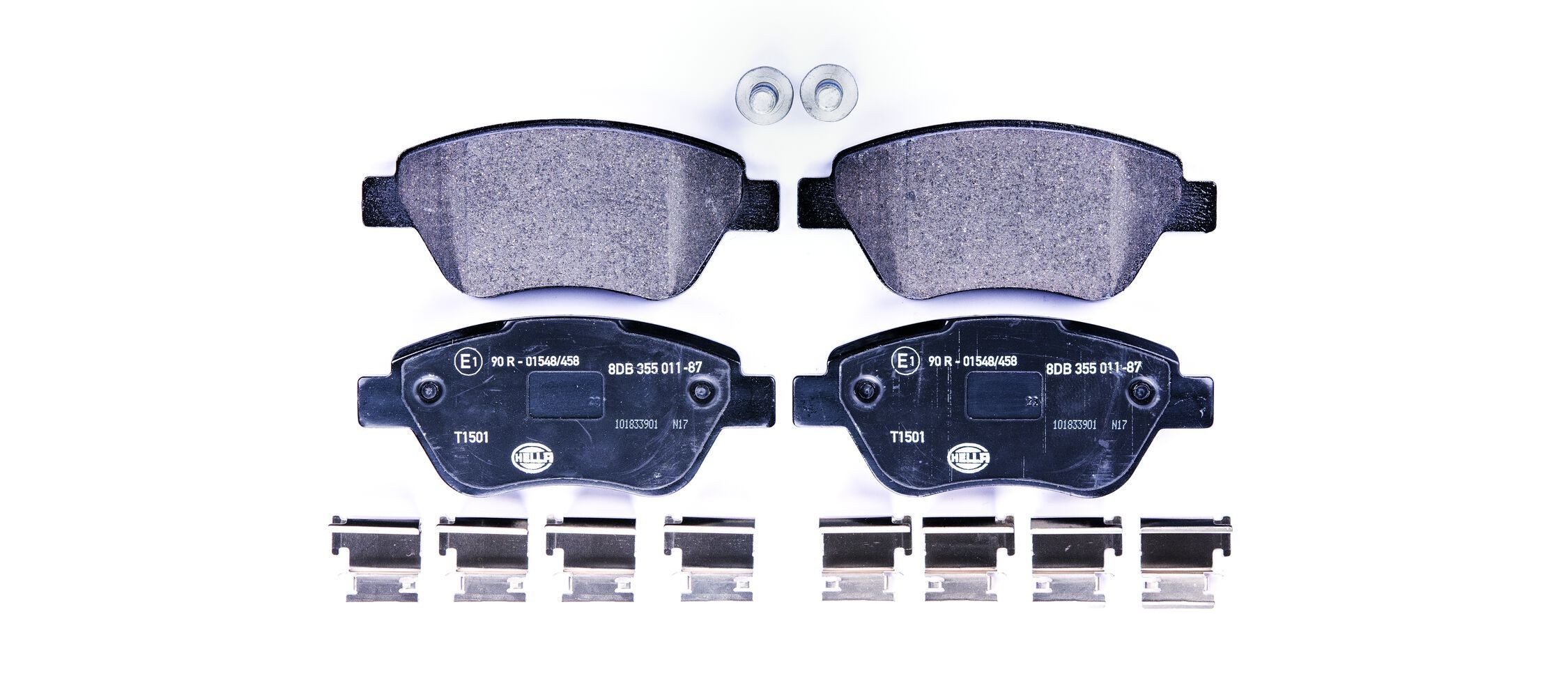 HELLA Brake pad set Article number: 8DB 355 011-871 cheaply