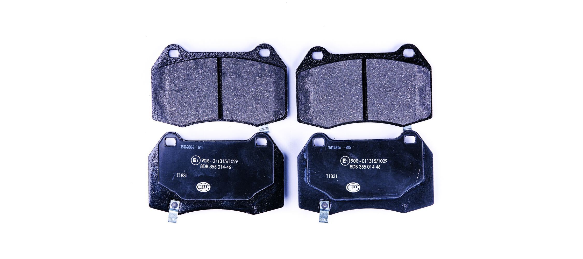 HELLA Brake pad set Article number: 8DB 355 014-461 cheaply