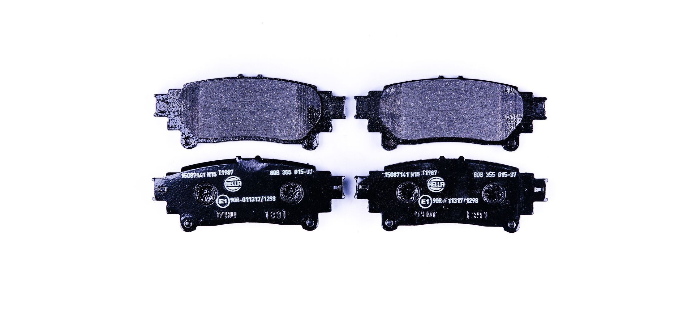 HELLA Brake pad set Article number: 8DB 355 015-371 cheaply