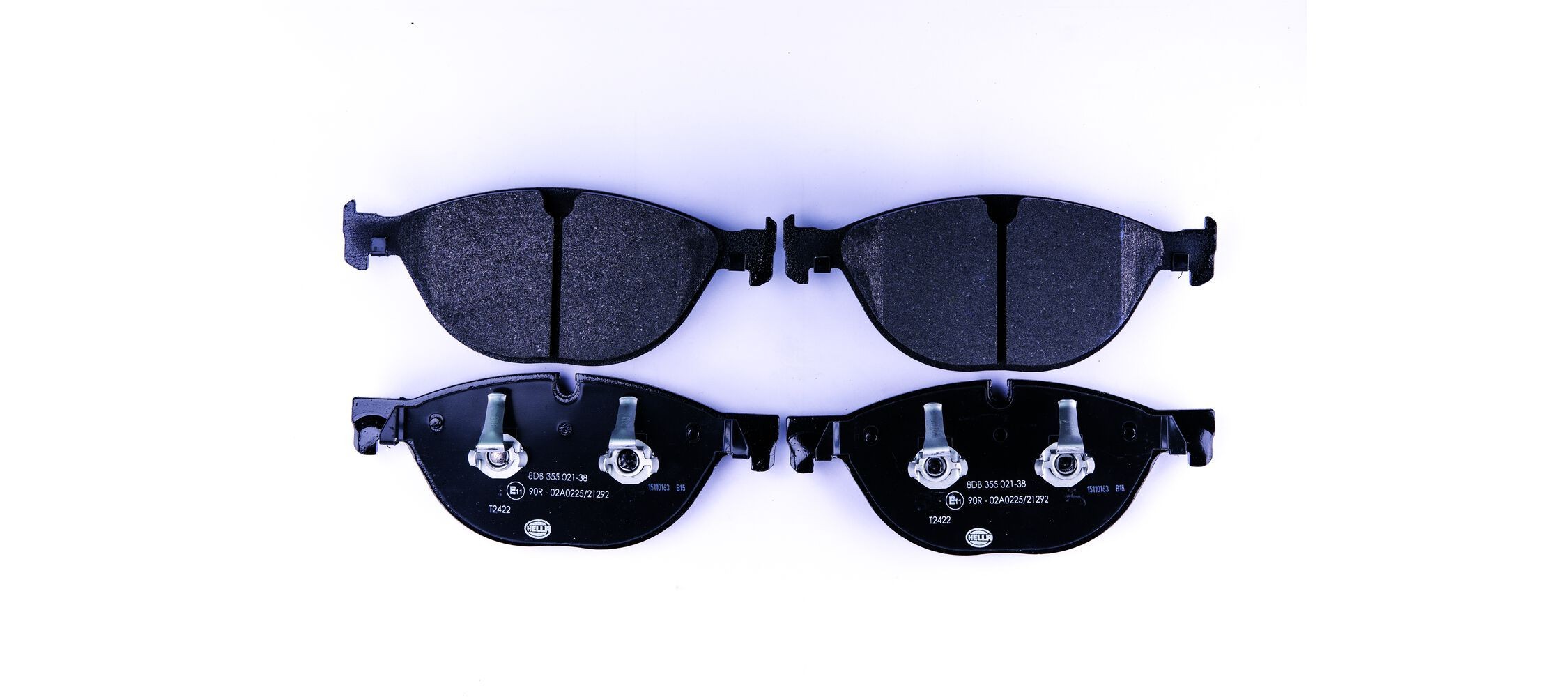 HELLA Brake pad set Article number: 8DB 355 021-381 cheaply