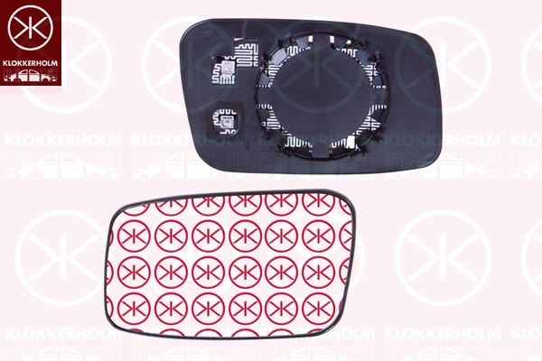 KLOKKERHOLM Mirror Glass, outside mirror Article number: 90361063 cheaply