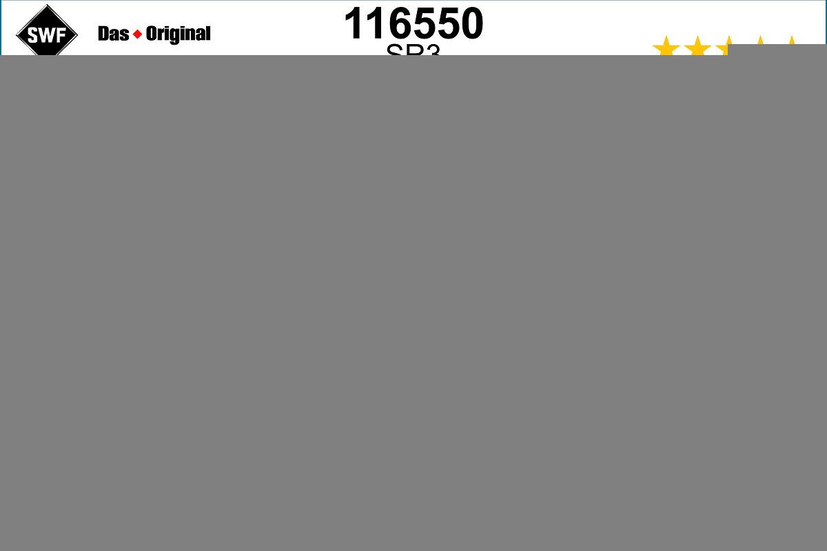 SWF Rear wiper blade Rear Article number: 116550 cheaply