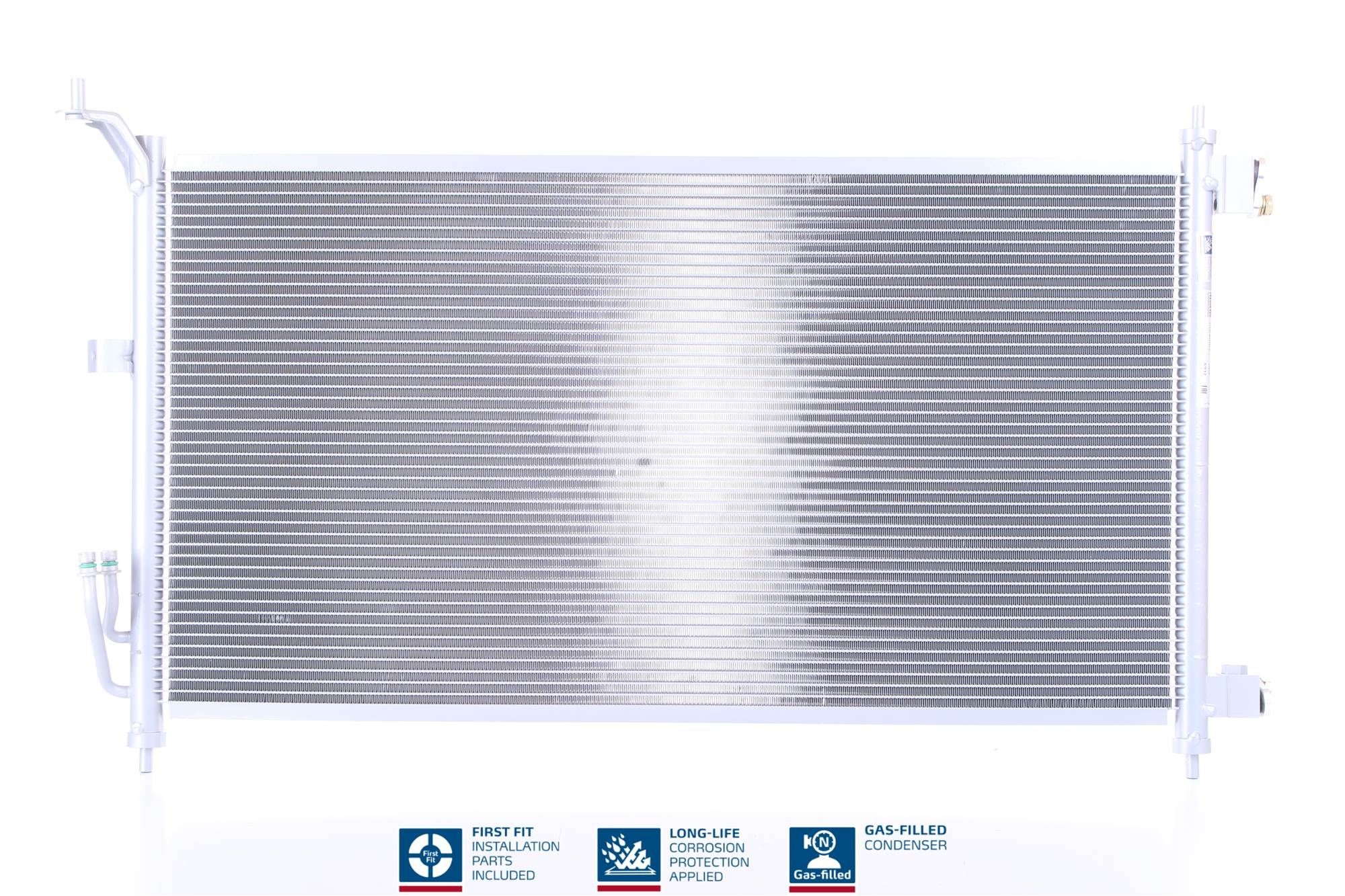 NISSENS Air conditioning condenser Article number: 941074 cheaply