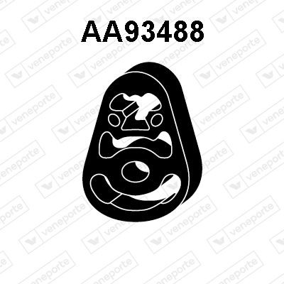 VENEPORTE Rubber Strip, exhaust system Article number: AA93488 cheaply