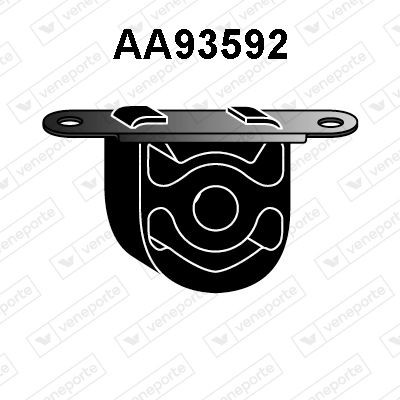 VENEPORTE Rubber Strip, exhaust system Article number: AA93492 cheaply