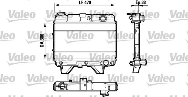 VALEO Headlight Article number: 063155 cheaply
