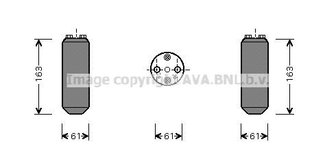 PRASCO Air conditioning condenser Article number: AI5113 cheaply
