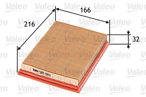 VALEO Headlight Article number: 085616 cheaply
